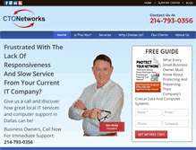 Tablet Screenshot of ctonetworks.com